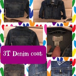 Children size 3T Denim Jacket